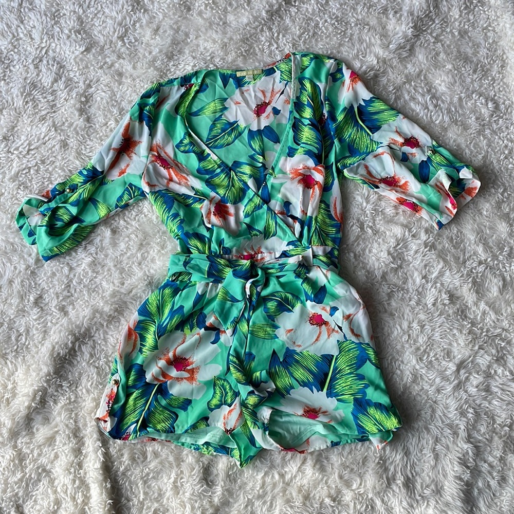 Floral romper